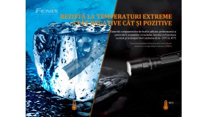 Fenix PD40R V2.0 - Lanternă Tactică Reîncărcabilă - 3000 Lumeni - 405 Metri